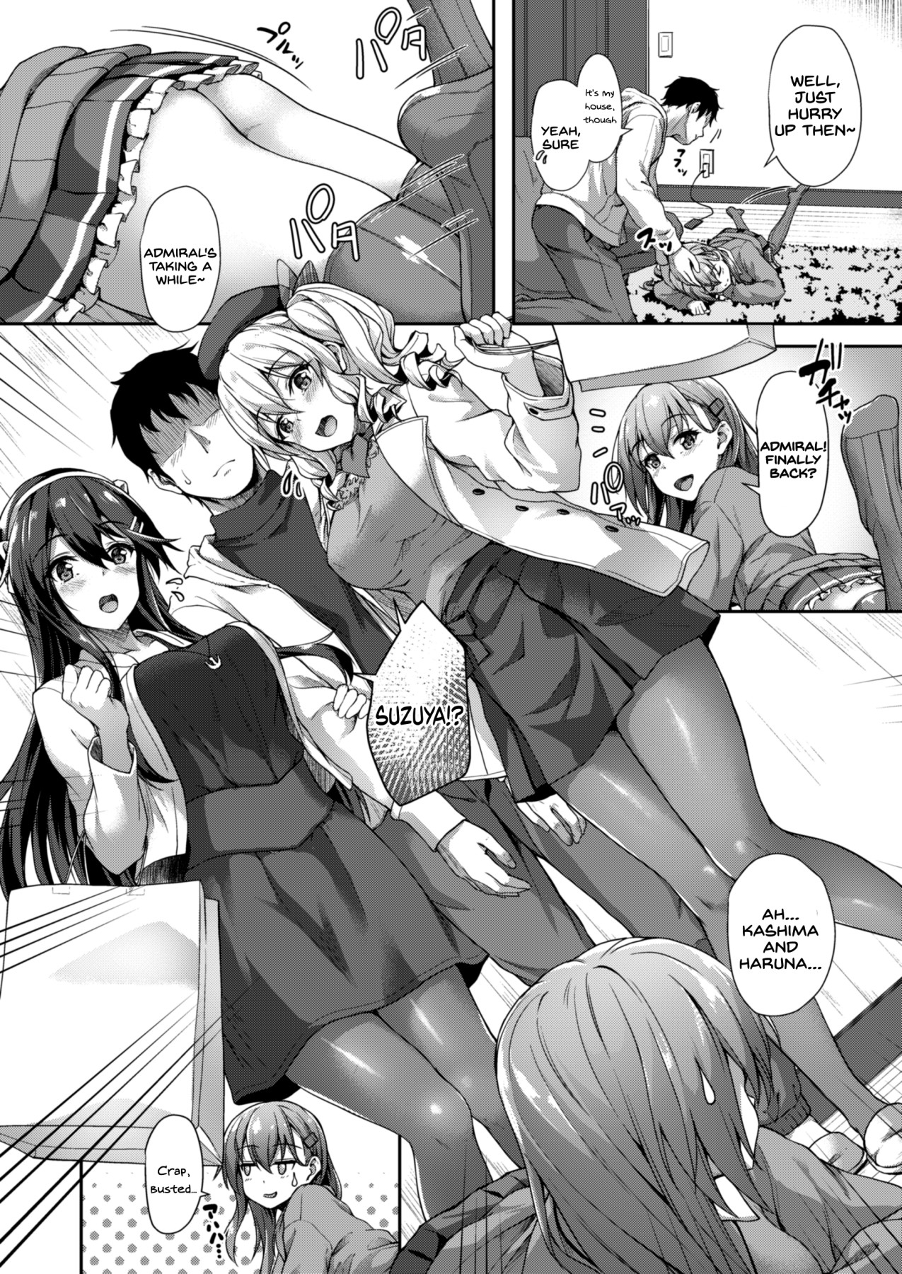 Hentai Manga Comic-Lazy Suzuya's Uninvited Guest-Read-3